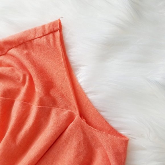 JOHNNY WAS Orange Embroidered Short Sleeve Top - Picture 5 of 7